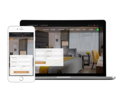 Otel Sitesi Black v.4.0